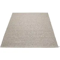 Pappelina Svea matto 230x320 cm mud metallic / mud