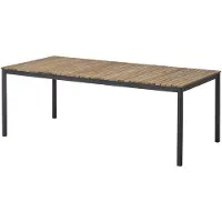 Cinas , Mood 100x208 cm pöytä antrasiitti