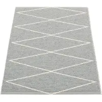 Pappelina Max matto 70x100 cm grey / vanilla