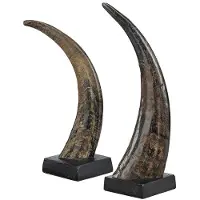Artwood , Avorio Horn koriste 2-pakkaus