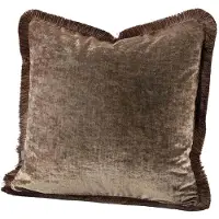 Artwood , Garda Velvet Taupe tyynynpäällinen Fringe 50 x 50