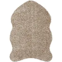 Skinnwille , Lumme matto 60x90 cm Toffee