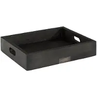 Artwood , Tarjotin The Bakery 40 x 30 cm musta puu