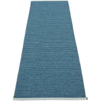 Pappelina , Mono matto 70x200 cm ocean blue / dove blue