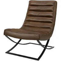 Artwood , Brooks nojatuoli chocolate brown