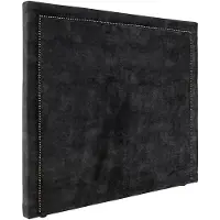 Artwood , Paris Low sängynpääty 180 x 140 Velvet Dark Grey