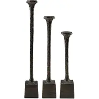 Artwood Candela kynttilänjalka 3-setti antique bronze