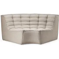Ethnicraft , N701 Pyöreä kulma Beige
