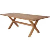 Sika-Design Colonial ruokapöytä 300x100 cm tiikki