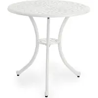 Brafab Arras kahvilapöytä 70 cm valkoinen
