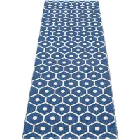 Pappelina Honey matto 70x225 cm denim / vanilla