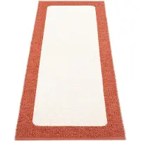 Pappelina Ilda matto 70x180 cm brick / vanilla