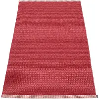 Pappelina , Mono matto 85x160 cm blush / dark red