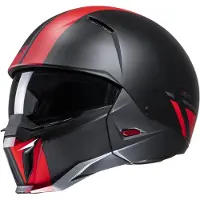 HJC i20 Batol MC1F Jet-Kypärä Musta/Punainen unisex, size S