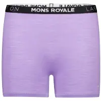Mons Royale Women's Hannah Hot Pant Merinovilla-alusvaatteet Naiset koko XL väri violetti