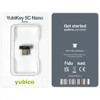 Yubico YubiKey 5C Nano USB-C FIPS -suoja-avain