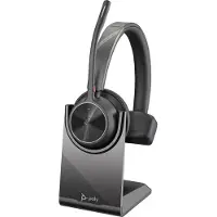 HP Poly Voyager 4310-M – Voyager 4300 UC -sarja – kuulokkeet – korvan päällä – Bluetooth – langaton, langallinen – USB-C – musta – Microsoft Teams ...