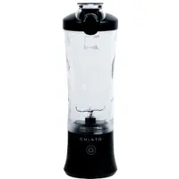 Chiato blendPLAY Travel kannettava tehosekoitin - 600 ml, musta