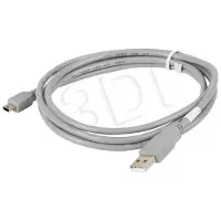 Lanberg USB 2.0 A - Mini USB B kaapeli Lanberg CA-USBK-10CC-0018-S (1,8 m)