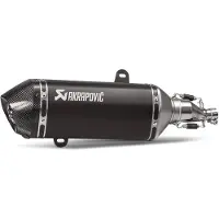 Akrapovic Scooter-Line-pakokaasujärj. EG-BE:llä S/O 1-1 VA BL - GTS 125 21–