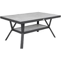 Brafab Samvaro sohvapöytä 90 x 140 cm antrasiitti/harmaa