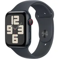 Apple Watch SE 2024 GPS + Cellular 44 mm alumiinikuori ja urheiluranneke M/L