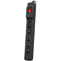 Armac Multi M6 surge protector power strip 6 sockets 4.5 m black (M6/45/CZ)