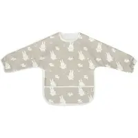 Jollein Miffy&Snuffy Pitkähihainen Ruokalappu, Olive Green
