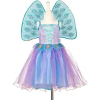 Souza Naamiaisasut - Riikinkukkomekko - Tamara - Violetti - - 8-10 v (128-140) - Naamiaisasut