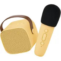 Lalarma Kaiutin M. Mikrofoni - langaton - Karaoke - Keltainen - - OneSize - Kaiuttimet
