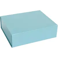 HAY Colour Laatikko L - Laatikot ja rasiat Kartonki Ocean Blue - AB350-A603-AO65