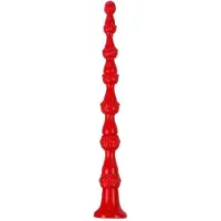 FUKR Long Dildo Beads Reptil 54cm