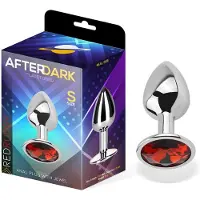 Afterdark Red Rubby Anal Plug S