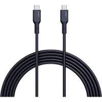 Aukey CB-SCC101 USB-C Type-C Power Delivery PD 100W 5A 1m Silikon Black