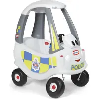 Little Tikes Cozy Coupe Policyjny Radiowóz Biały 173790 Doll Valkoinen