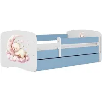 Kocot Kids Lastensänky ilman patjaa ja laatikkoa BabyDreams White dream, 180x80cm, valkoinen