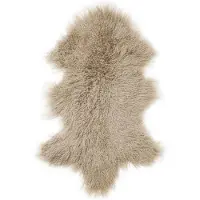 Skinnwille Shansi Lampaannahka 55x95 cm Taupe