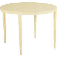Brafab Bigby Ruokapöytä Ø100 cm lemon