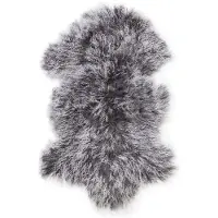 Skinnwille Shansi Lampaannahka 55x95 cm Grey Snowtop