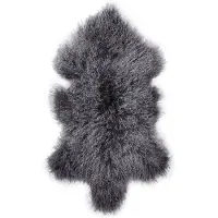 Skinnwille Shansi Lampaannahka 55x95 cm Grey