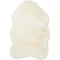 Skinnwille Fluffy Matto Ivory