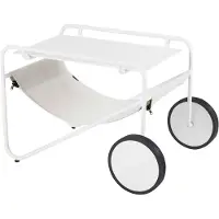 Brafab Poul Table sivupöytä White-off white, 72x44 cm