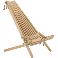 EcoFurn EcoChair lepotuoli Lehtikuusi Nature