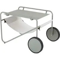 Brafab Poul Table sivupöytä Dusty green-off white, 72x44 cm