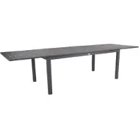 Brafab Lomma jatkettava ruokapöytä Anthracite 194-312 cm