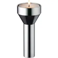 Lind DNA Curve kynttilänjalka Chrome, pillar