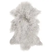 Skinnwille Shansi Lampaannahka 55x95 cm Lightgrey