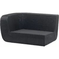 Cane-Line Savannah moduulisohva Black, oikea