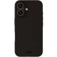 Holdit Phone Case Silicone Black iPhone 16 Plus