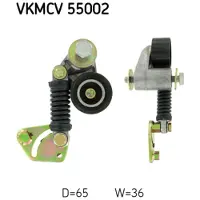 Skf Kiristysrulla, moniurahihna VKMCV 55002